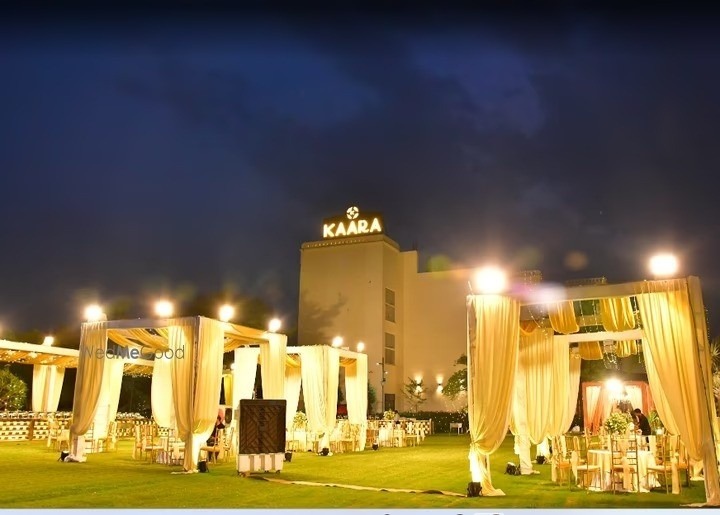 Beautiful outdoor wedding and engagement venue in Gurgaon.