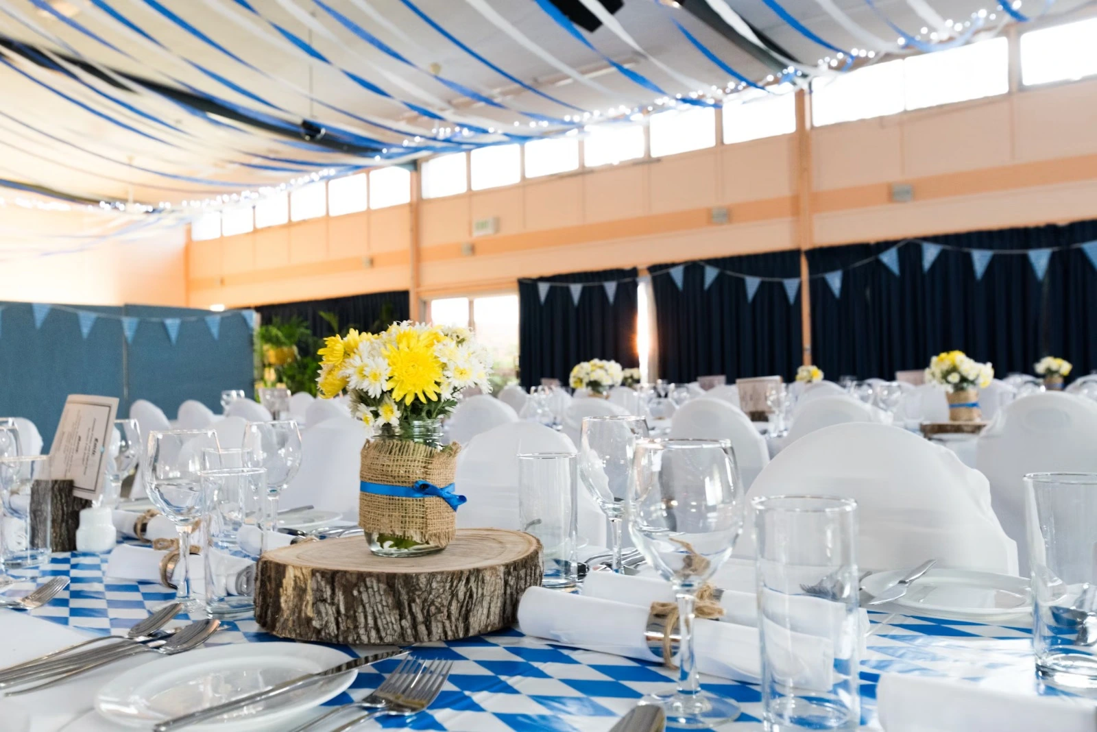 Wedding venue background